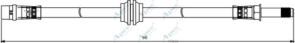 APEC BRAKING Pidurivoolik HOS3845